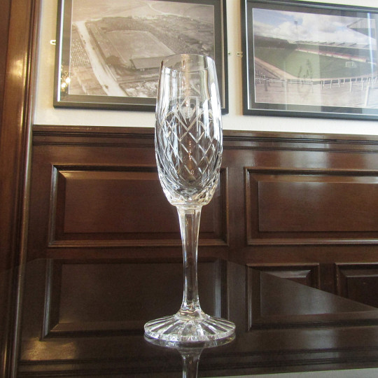 CRYSTAL AFC CHAMPAGNE GLASS