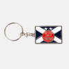 DONS SALTIRE KEYRING