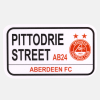AFC STREETSIGN WOODEN MAGNET