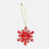AFC SNOWFLAKE TREE DECORATION