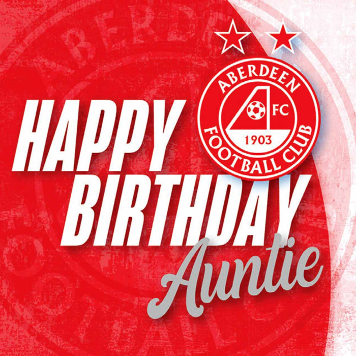 CREST AUNTIE CARD