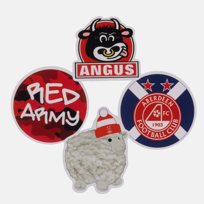 AFC 4 PACK STICKERS
