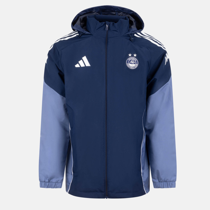 ALL WTH JACKET YOUTH NVY/BLU JI6537