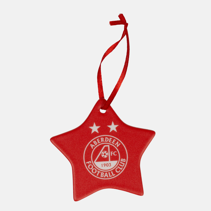 AFC RED STAR CERAMIC DECORATION