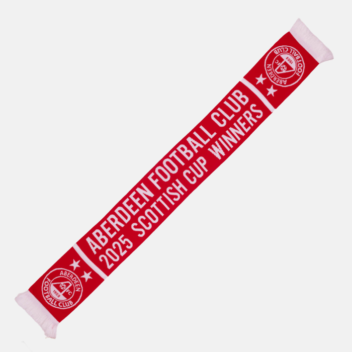 ABERDEEN FC WINNERS SCARF
