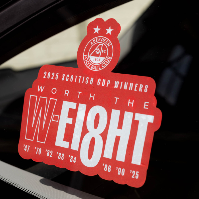 W-EI8HT WINNERS CAR STICKER