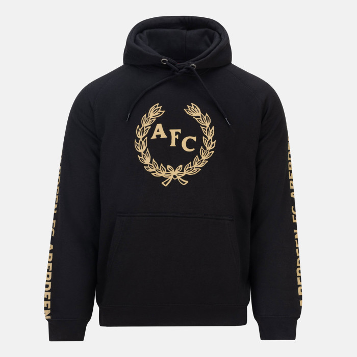 BLACK AND GOLD JUNIOR HOODY